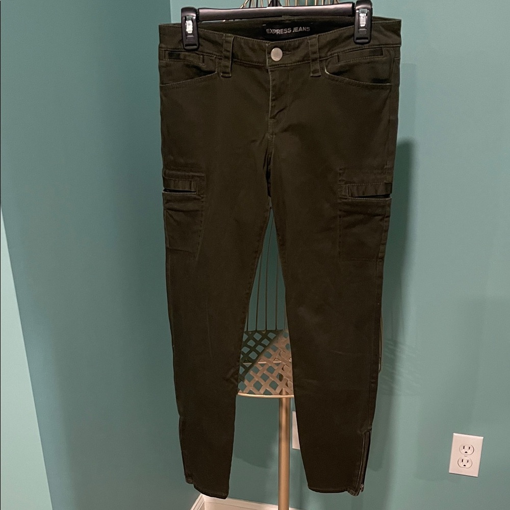 Express Stella Low Rise Ankle Leggings